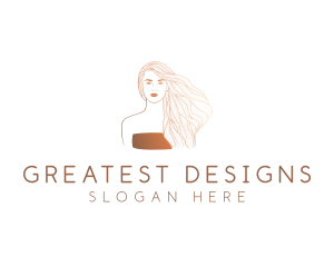 Beauty Cosmetics Woman logo design