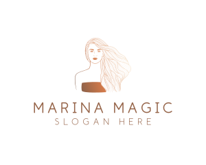 Beauty Cosmetics Woman logo design