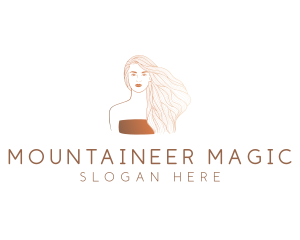 Beauty Cosmetics Woman logo design