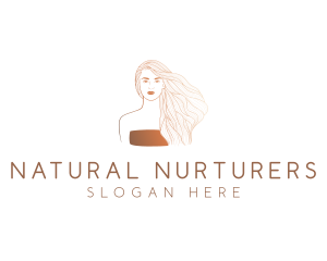 Beauty Cosmetics Woman logo design