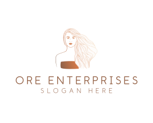 Beauty Cosmetics Woman logo design