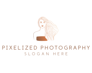 Beauty Cosmetics Woman logo design