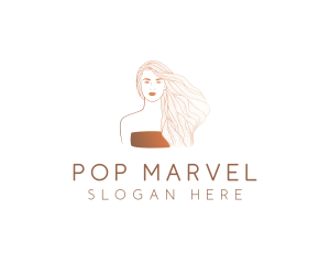 Beauty Cosmetics Woman logo design