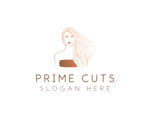 Beauty Cosmetics Woman logo design