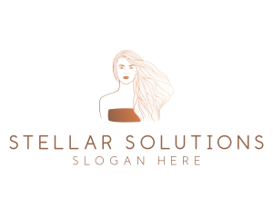 Beauty Cosmetics Woman logo design