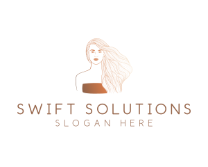 Beauty Cosmetics Woman logo design