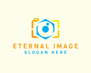 Frame Lens Camera logo design