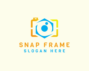 Frame Lens Camera logo design