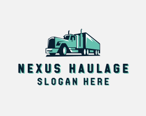 Trucking Mover Cargo logo design