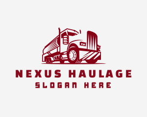 Automotive Tanker Truck logo design