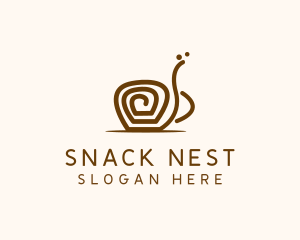 Swirl Snail Cup logo design