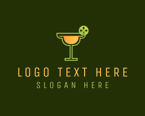 Lime Margarita Cocktail logo