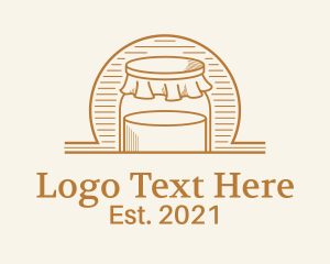 Fermented Kombucha Jam Jar logo