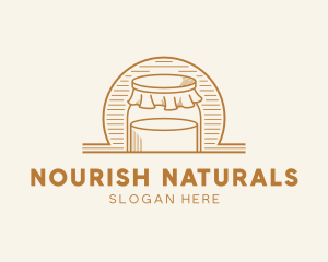 Fermented Kombucha Jam Jar logo
