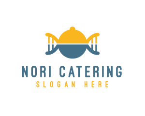 Cloche Catering DNA logo design