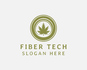 Marijuana Leaf Dispensary Logo