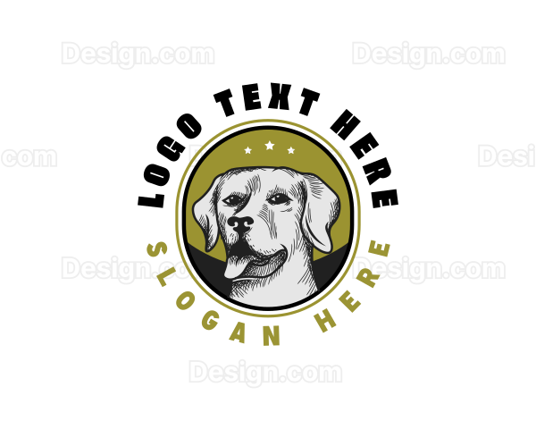 Dog Hound Veterinarian Logo