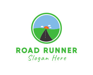 Sun Road Trip logo design