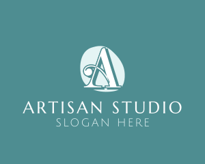 Retro Luxury Studio logo design