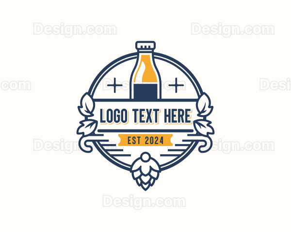 Brewery Beer Liquor Logo