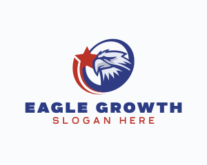 American Patriotic Eagle  logo design