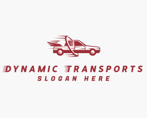 Fast Car Transportation logo design