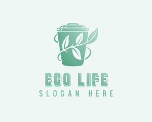 Eco Compost Disposal logo design