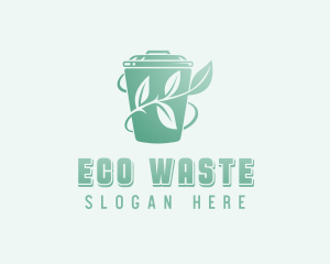 Eco Compost Disposal logo design