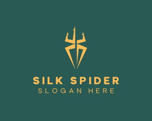 Security Trident Spider  logo design