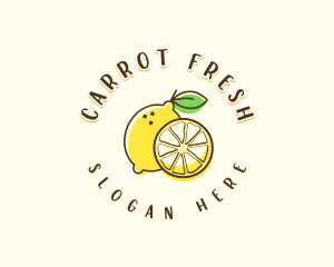 Fresh Citrus Lemon logo design