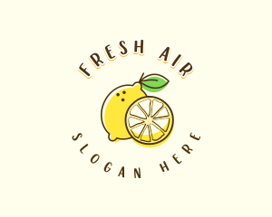 Fresh Citrus Lemon logo design