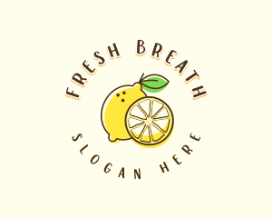 Fresh Citrus Lemon logo design