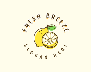 Fresh Citrus Lemon logo design