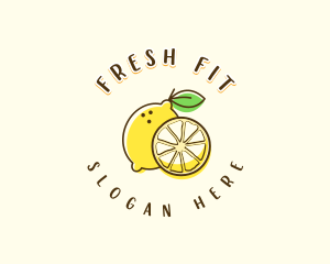 Fresh Citrus Lemon logo design