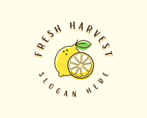 Fresh Citrus Lemon logo design