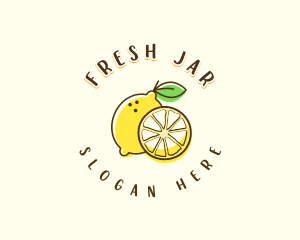 Fresh Citrus Lemon logo design