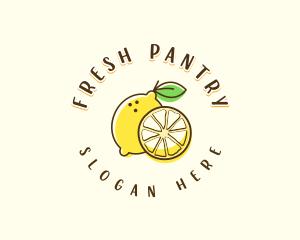 Fresh Citrus Lemon logo design