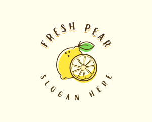 Fresh Citrus Lemon logo design