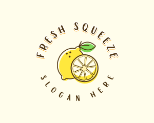 Fresh Citrus Lemon logo design