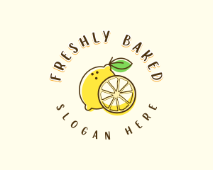 Fresh Citrus Lemon logo design