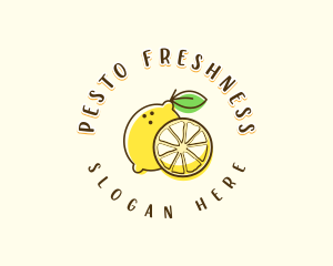 Fresh Citrus Lemon logo design