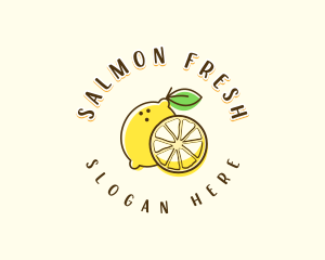 Fresh Citrus Lemon logo design