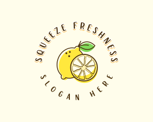 Fresh Citrus Lemon logo design