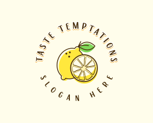 Fresh Citrus Lemon logo design