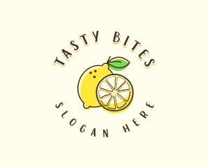 Fresh Citrus Lemon logo design