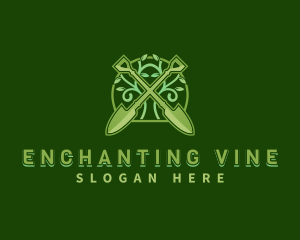 Shovel Vine Plant logo