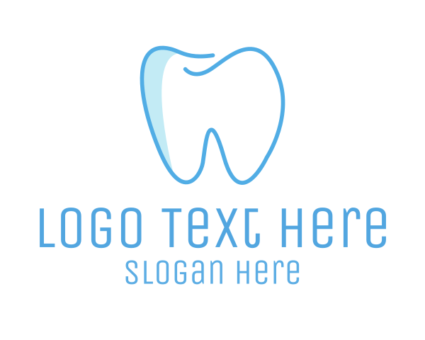 Blue And White logo example 3