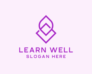 Wellness Center Spa logo design