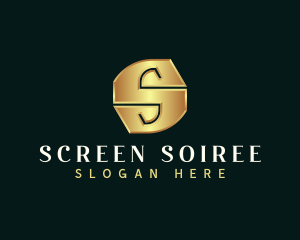 Deluxe Luxury Letter S logo design