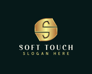 Deluxe Luxury Letter S logo design